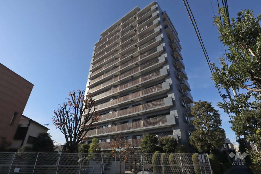 四つ木パーク・ホームズの外観(南東側から)