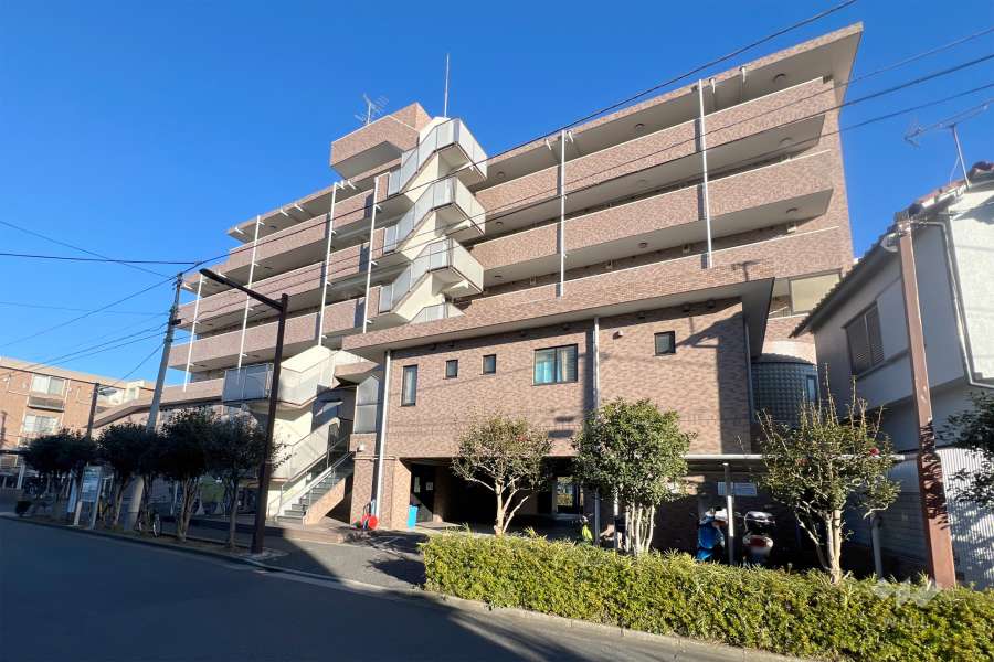 日神パレステージ亀有の外観（西側から）