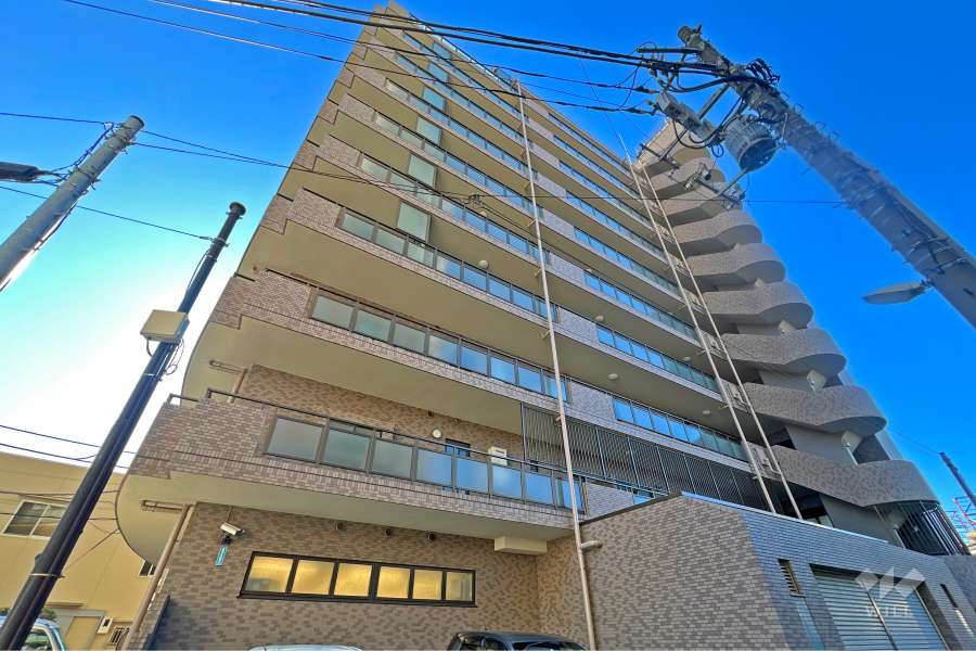 モリス四つ木の外観（東側から）