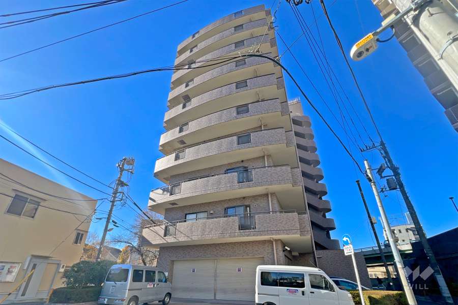 モリス四つ木の外観（北東側から）