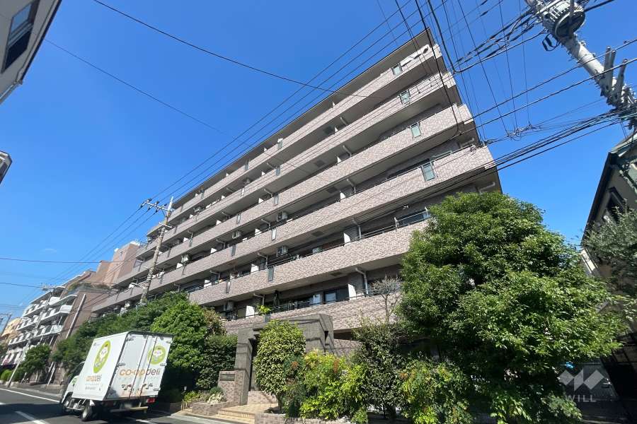 ナイスアーバン亀有さくら通りの外観（南西側から）