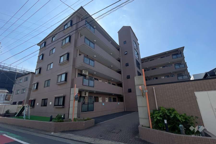 ビラカーサお花茶屋の外観（北西側から）