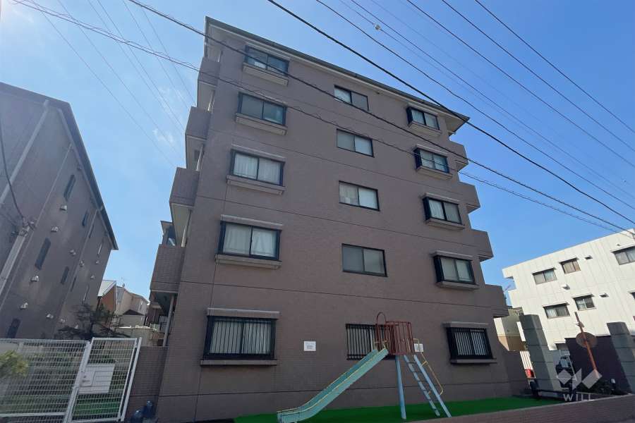 ビラカーサお花茶屋の外観（北東側から）