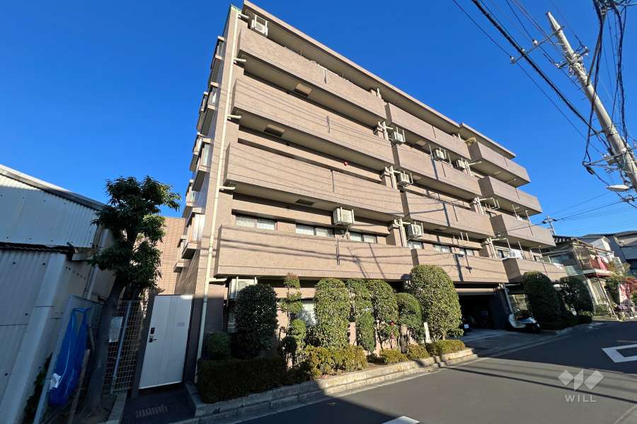 ジェイパーク四つ木の外観（西側から）