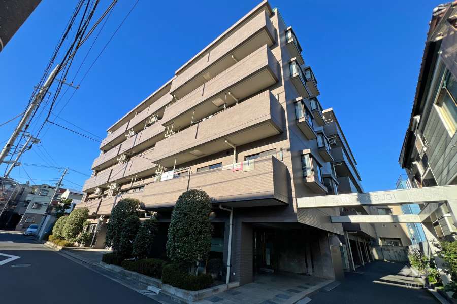 ジェイパーク四つ木の外観（南側から）