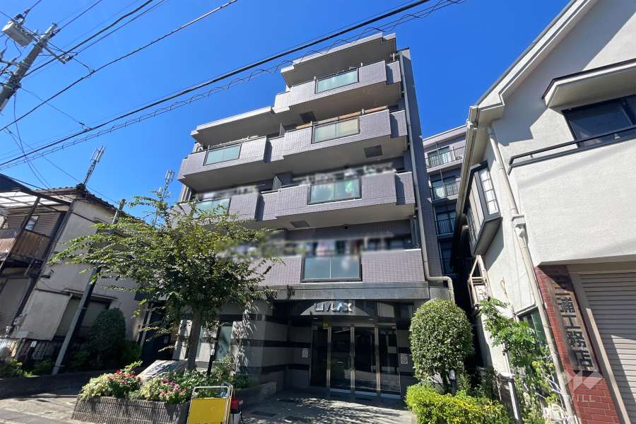 リヴラックスお花茶屋の外観（南東側から）