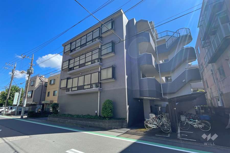 リヴラックスお花茶屋の外観（北西側から）
