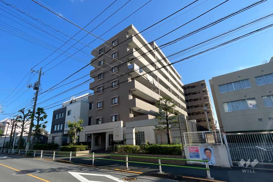 ヴィルヌーブ立石の外観（北西側から）