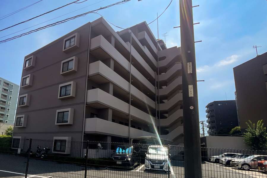 カルム新小岩の外観（北西側から）
