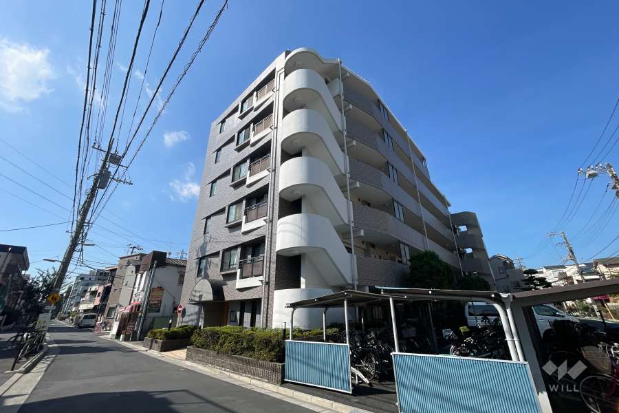 キャニオングランデお花茶屋の外観（北東側から）