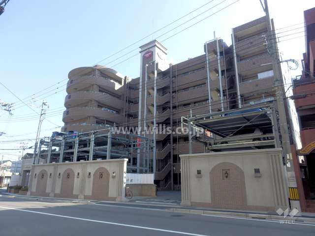 セレッソコート神戸魚崎北町の外観（北西側から）