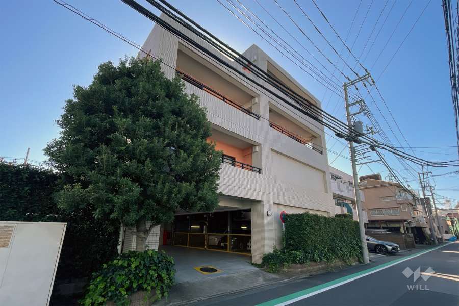 ベルクレール亀有の外観（北西側から）