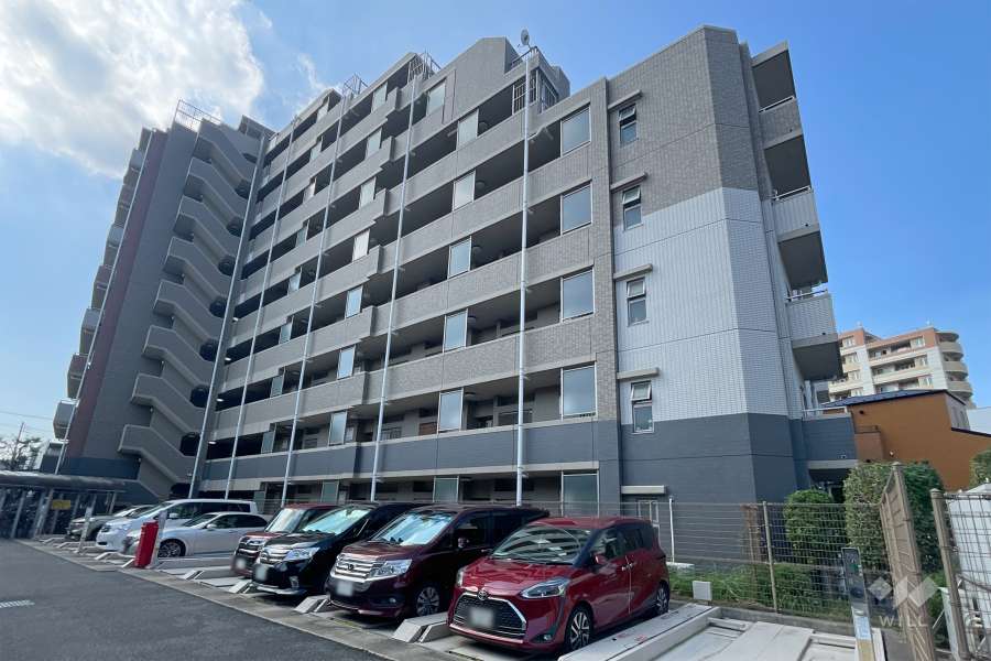 ダイアパレスグランデージ四ツ木の外観（北東側から）
