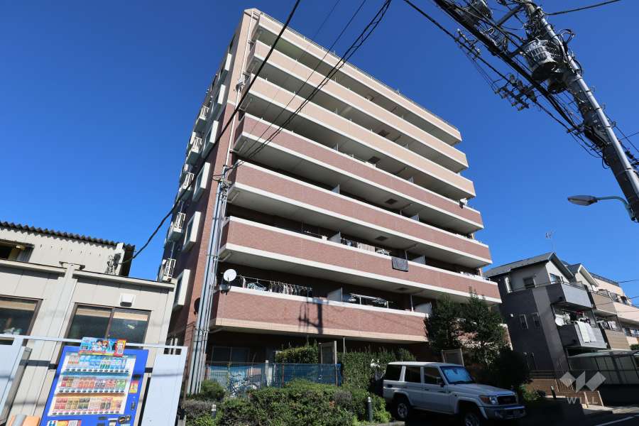 フェイム小岩レジデンスガーデンの外観(南西側から)