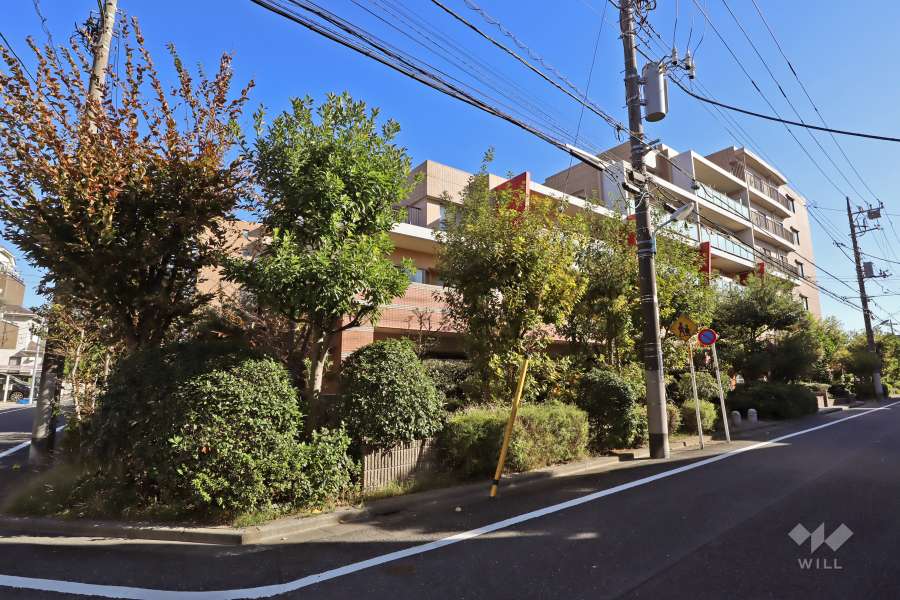 レクセルガーデン小岩の外観(北西側から)