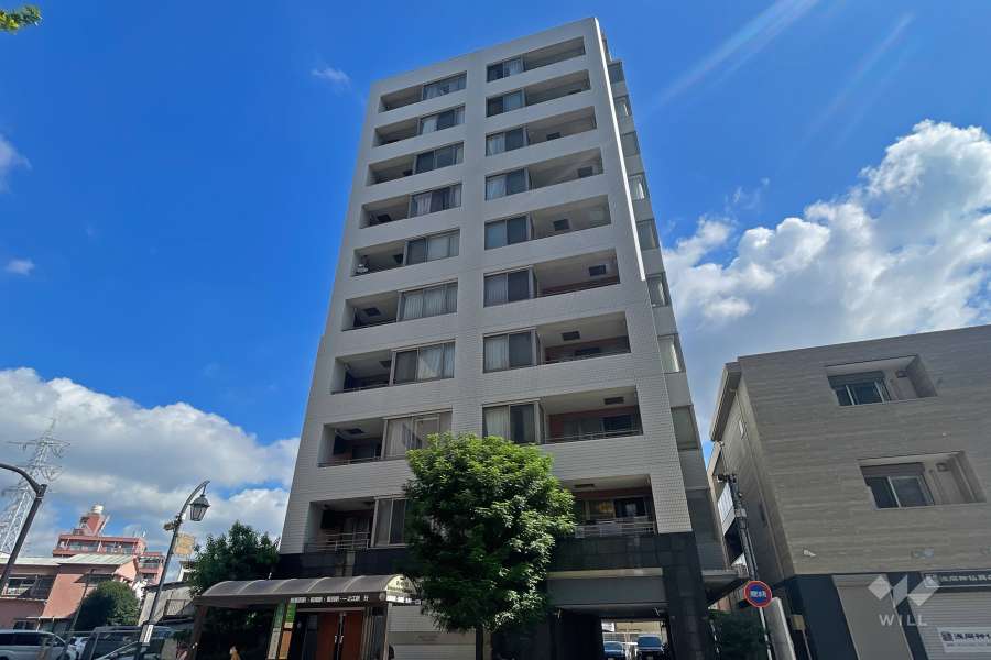 アスコットパーク新小岩の外観（南西側から）