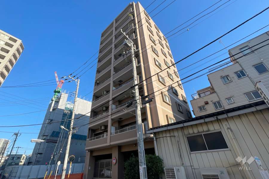 コニファーコート金町エアーレジデンスの外観（南西側から）