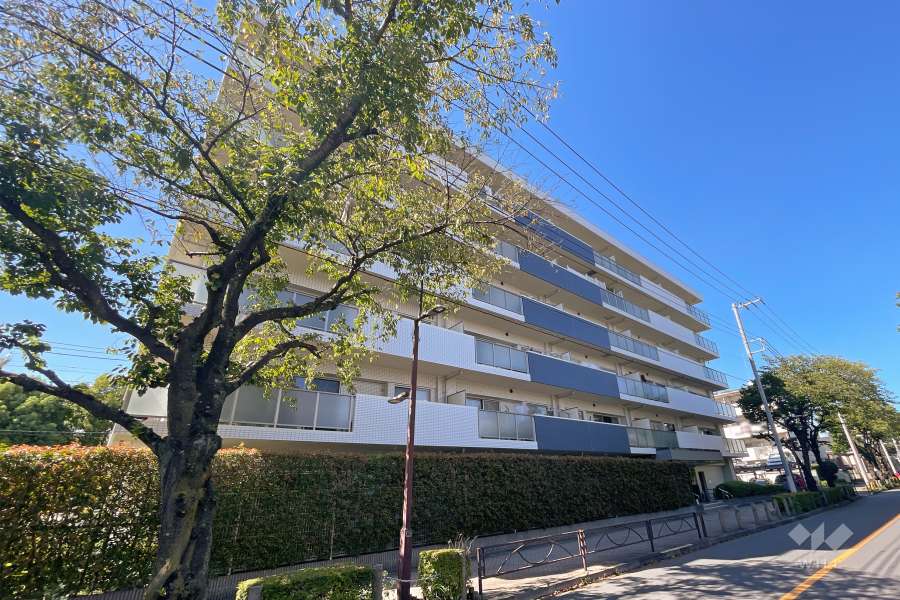 ローヤルシティお花茶屋の外観（南東側から）