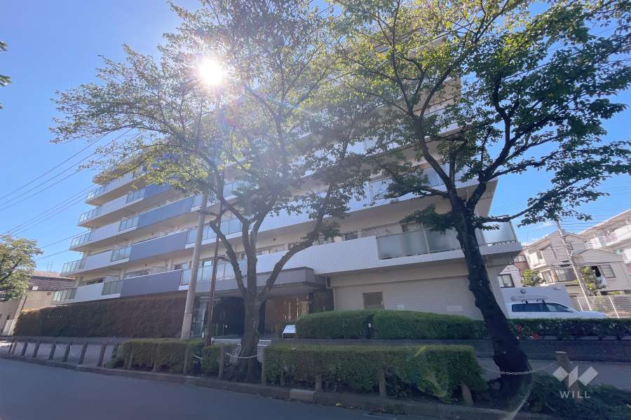 ローヤルシティお花茶屋の外観（北東側から）
