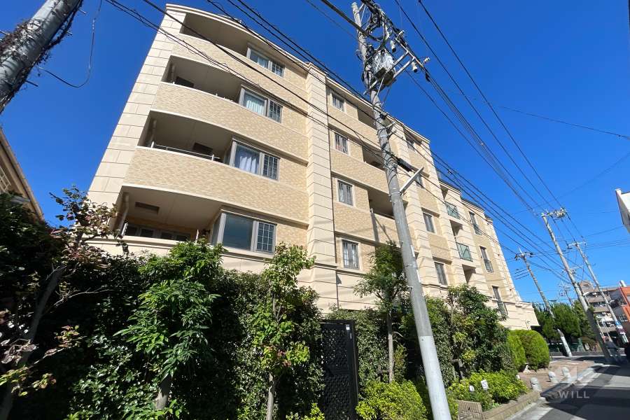 グランシティ堀切菖蒲園の外観（南東側から）