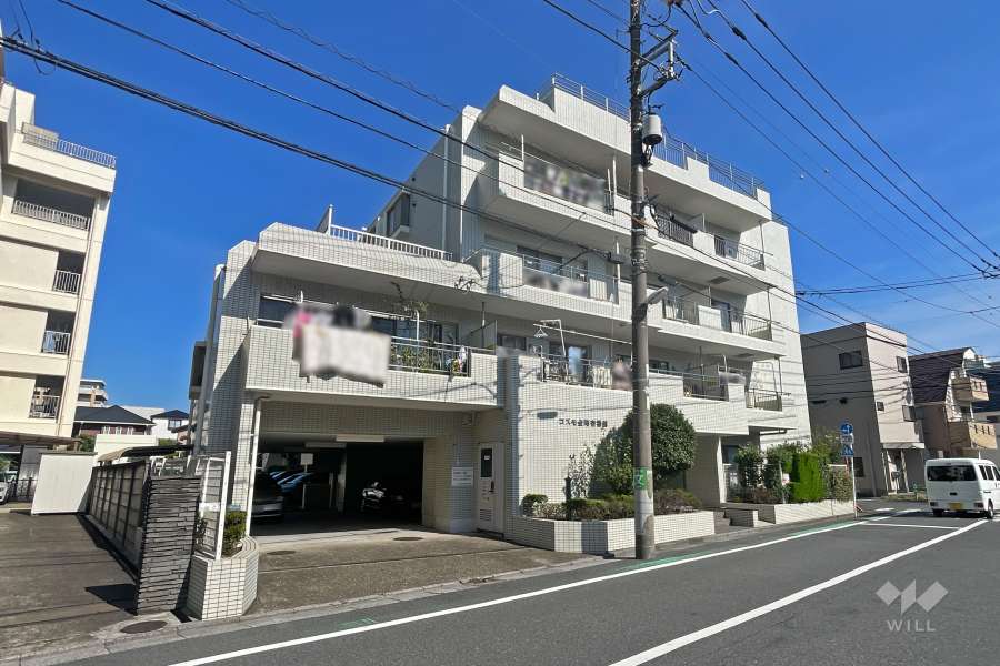 コスモ金町壱番館の外観（西側から）