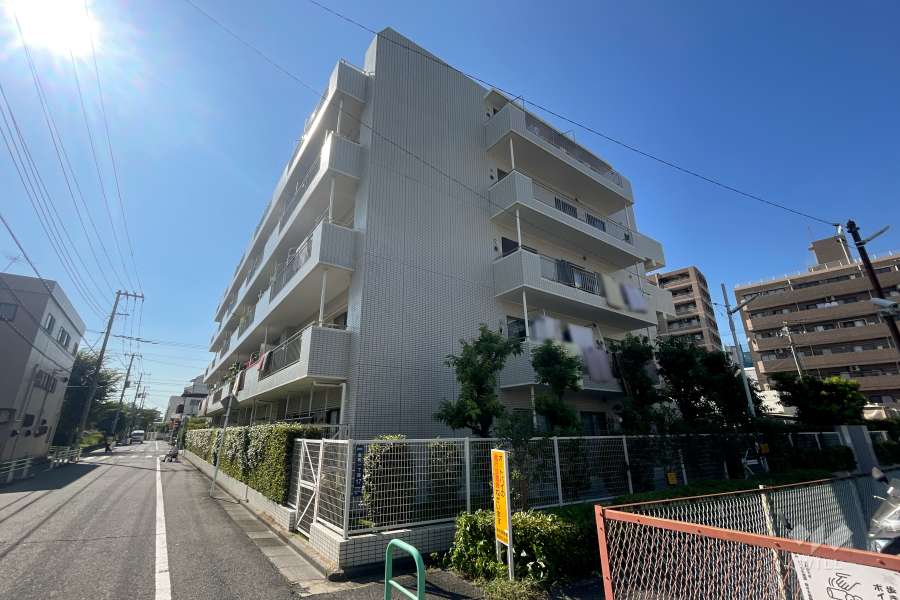 コスモ金町壱番館の外観（東側から）