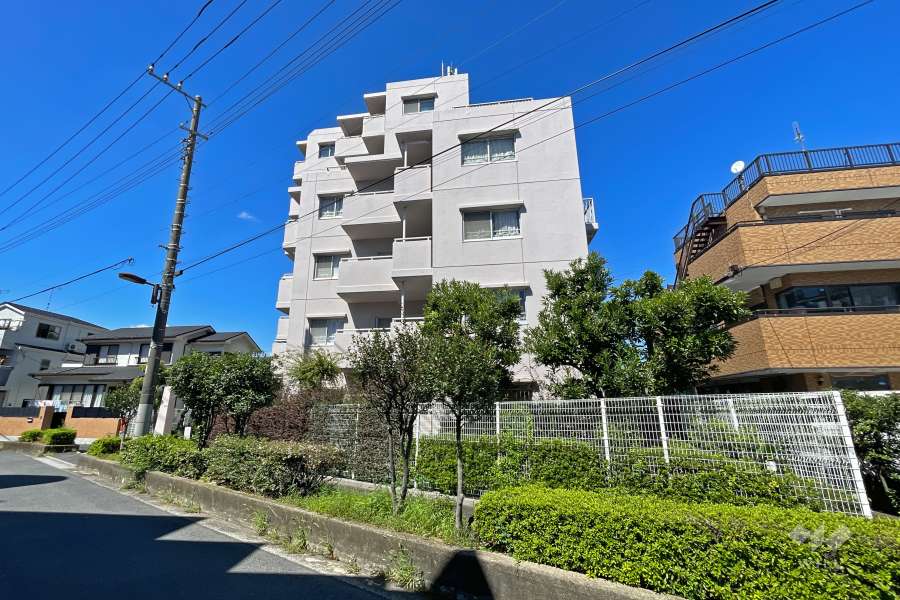 パークサイドアベニュー亀有の外観（南側から）