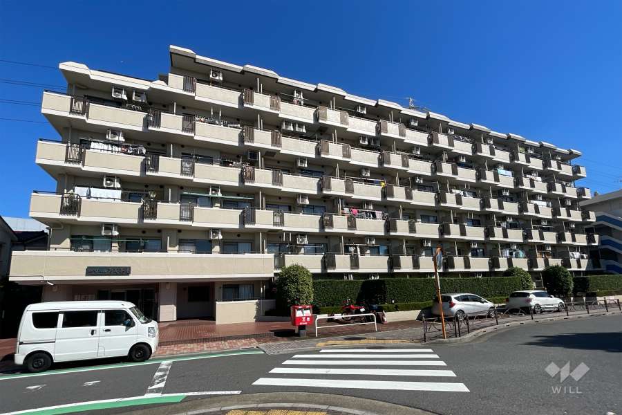 セザールお花茶屋の外観（北西側から）