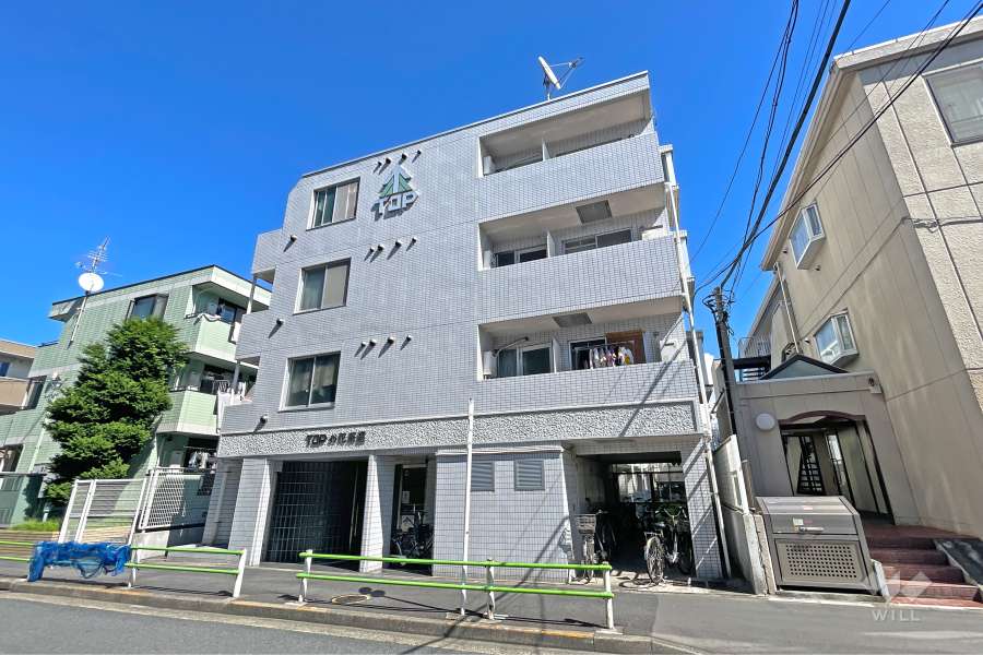 トップお花茶屋の外観（南西側から）