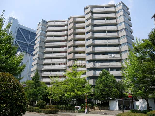 RICイーストコート4番街3番館の外観（南東側から）