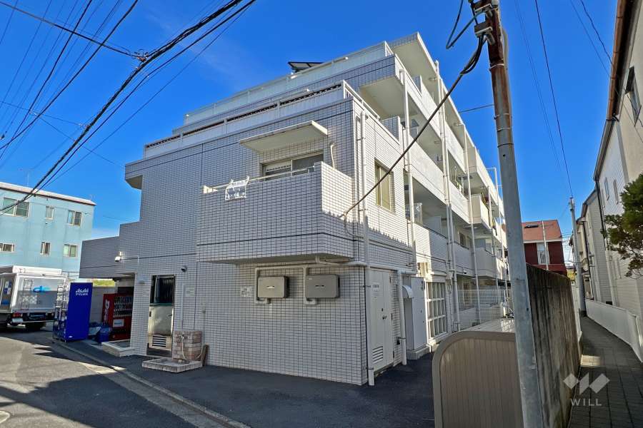 トップ青砥第4の外観（南西側から）