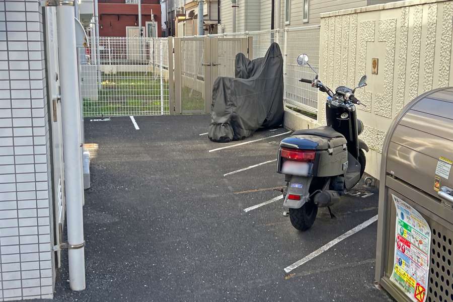 バイク置場