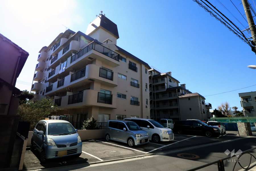 ニックハイムお花茶屋の外観(北東側から)