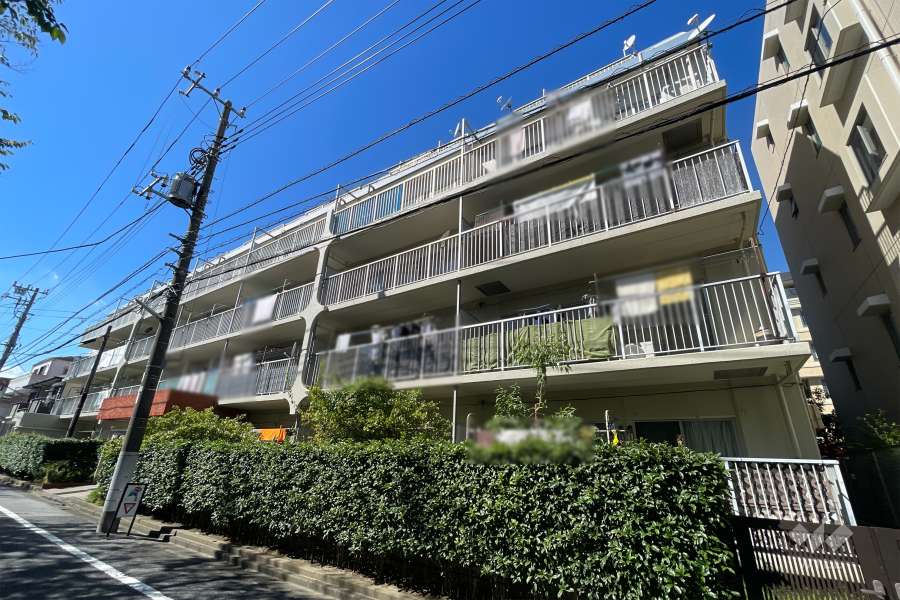 ネオコーポ第1お花茶屋の外観（南東側から）