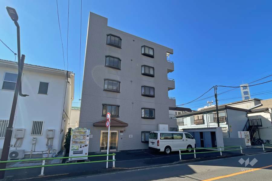 パレドールお花茶屋の外観（北東側から）