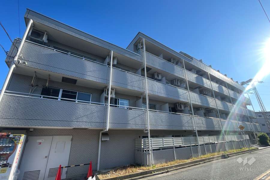 パレドール高砂1の外観（西側から）