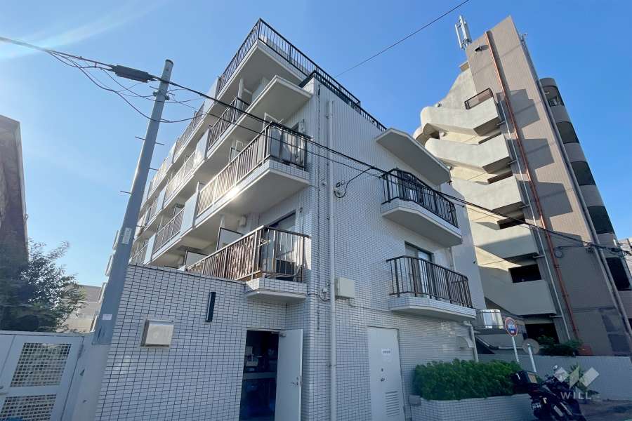 モナークマンション堀切菖蒲園の外観（北東側から）