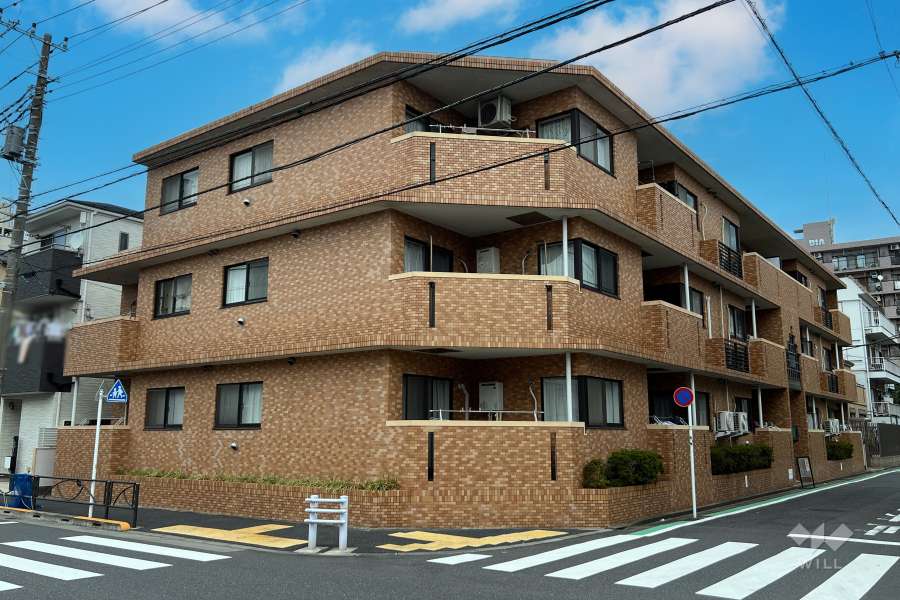 ライオンズマンション柴又第3の外観（南西側から）