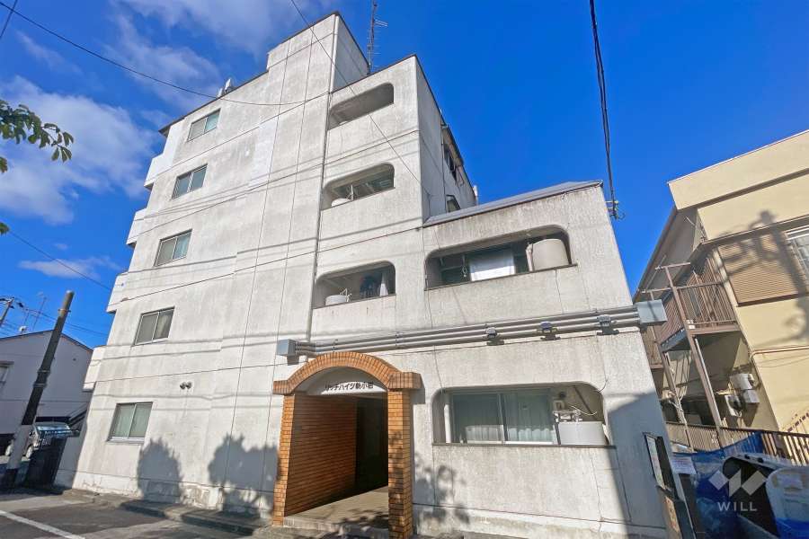 リッチハイツ新小岩の外観（北東側から）