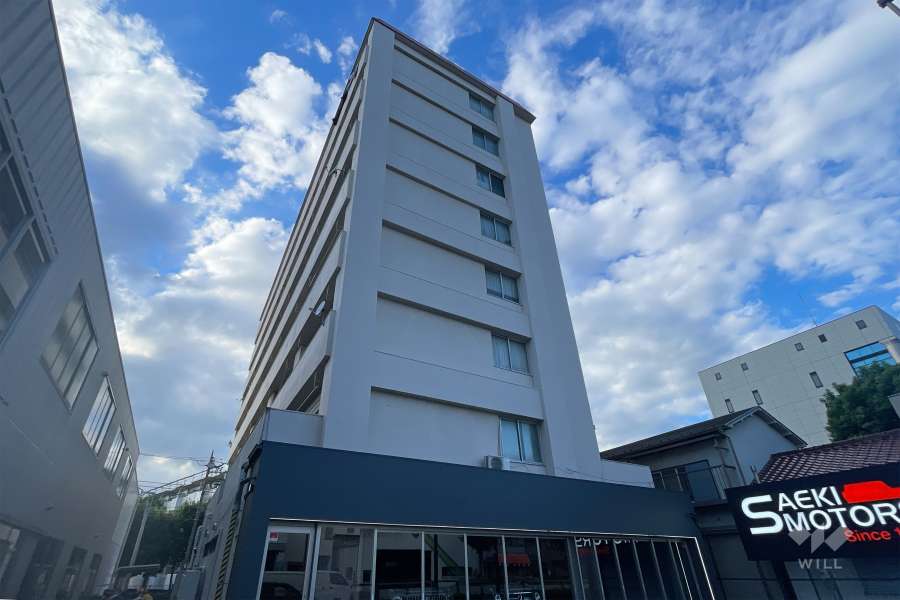 亀有白鳥マンションの外観（南東側から）　　