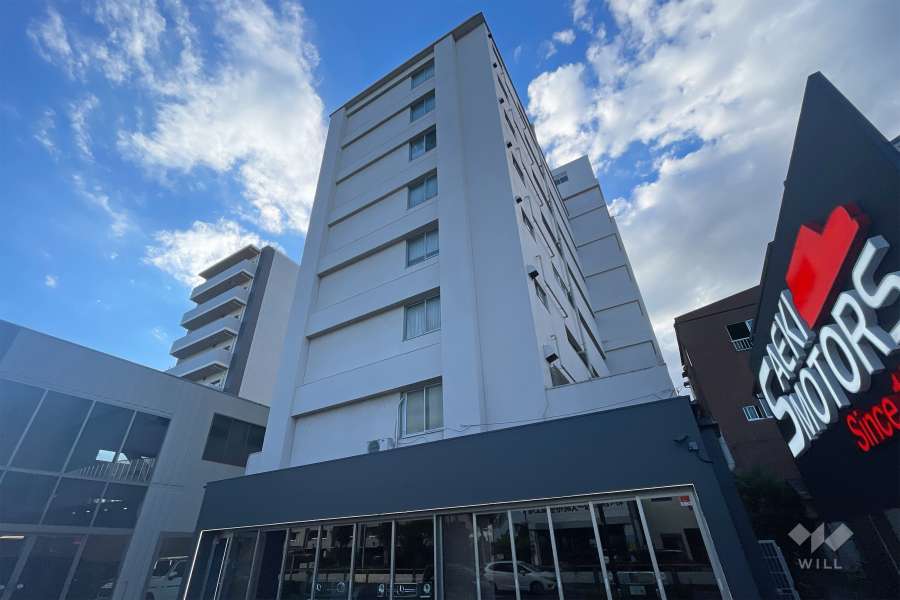 亀有白鳥マンションの外観（北東側から）　　