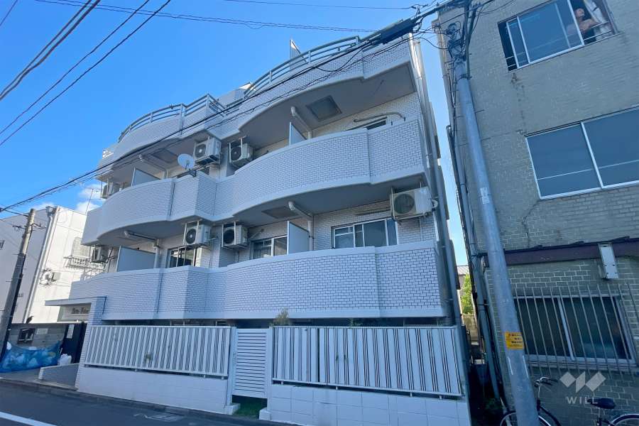 日興パレス新小岩の外観（南西側から）