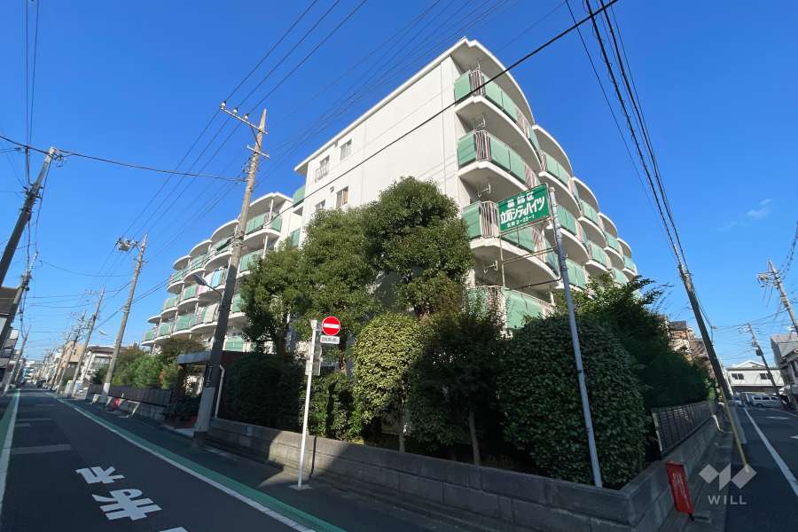 立石シティハイツの外観（南西側から）