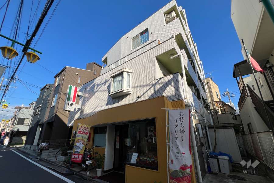 スカイコート高砂第3の外観（北西側から）