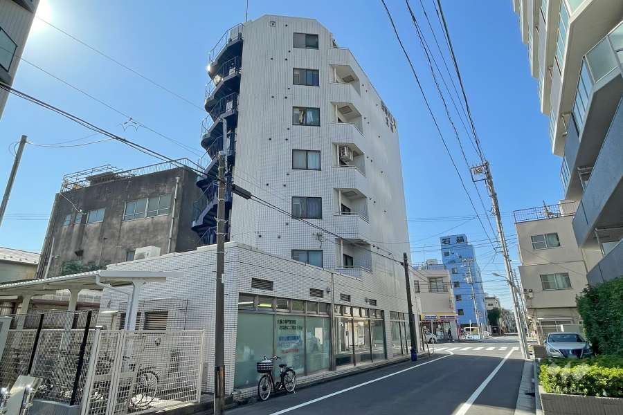 日神パレス立石の外観（北東側から）
