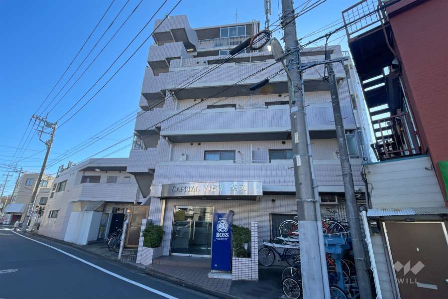 キャピタルビュー柴又の外観（北西側から）