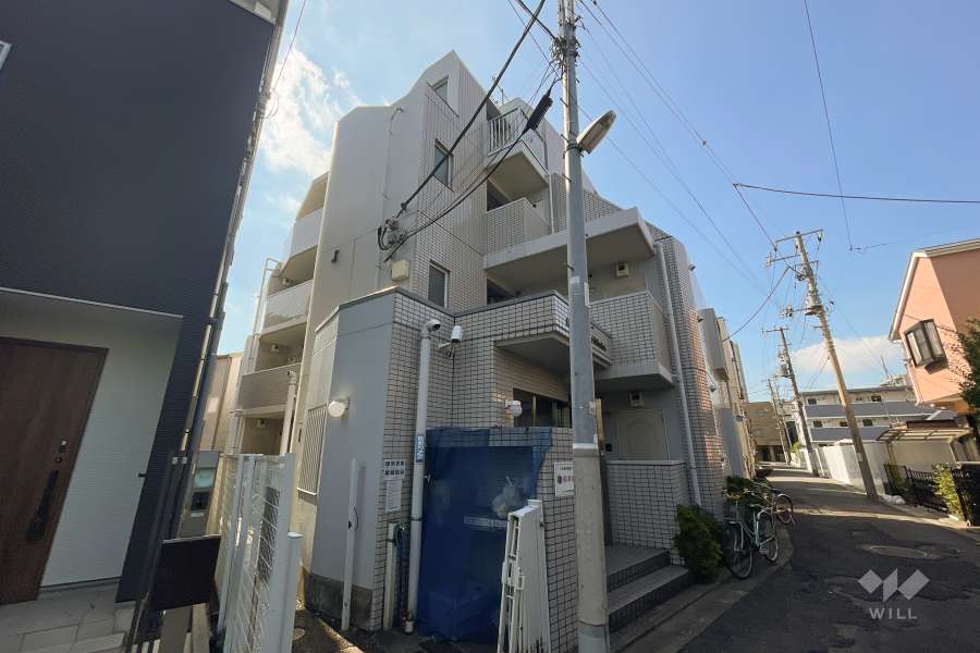 クリオお花茶屋壱番館の外観（北東側から）