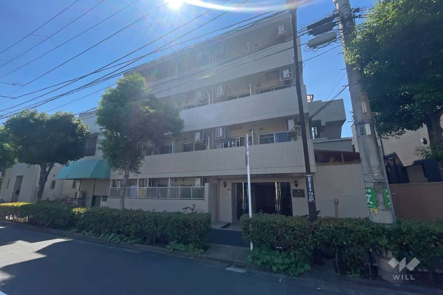 マリオン新小岩の外観（北東側から）