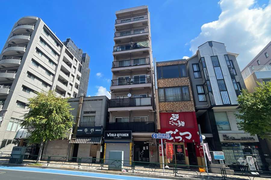 ダイアパレス新小岩の外観（南西側から）