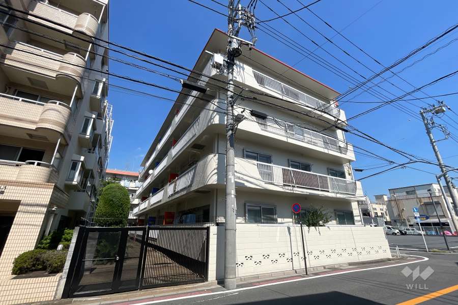 青砥myコーポの外観（南西側から）
